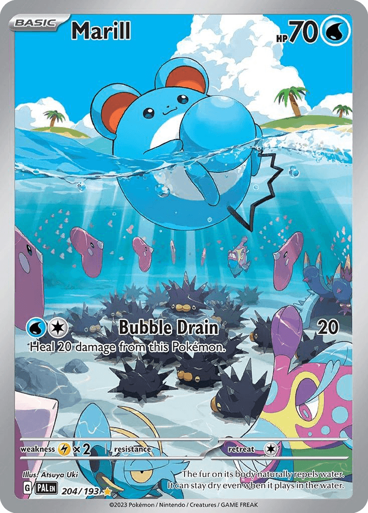 Marill — Paldea Evolved 204