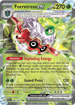 Forretress ex 5