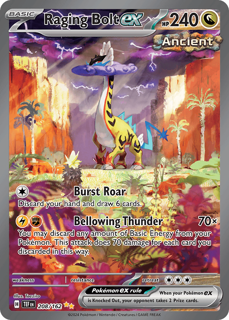 Raging Bolt ex — Temporal Forces 208
