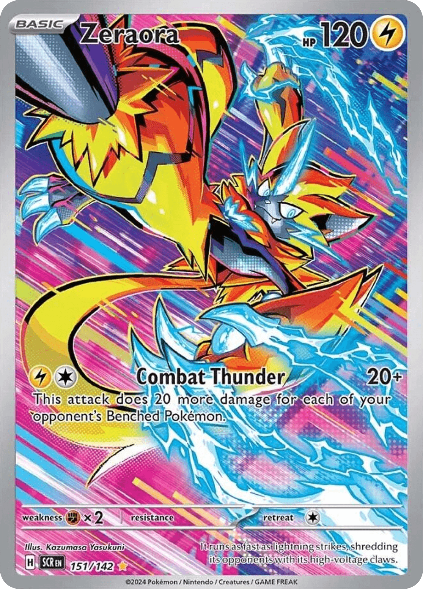 Zeraora — Stellar Crown 151
