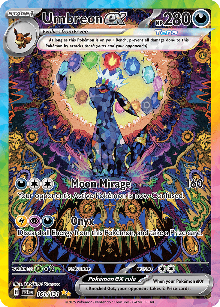 Umbreon ex — Prismatic Evolutions 161