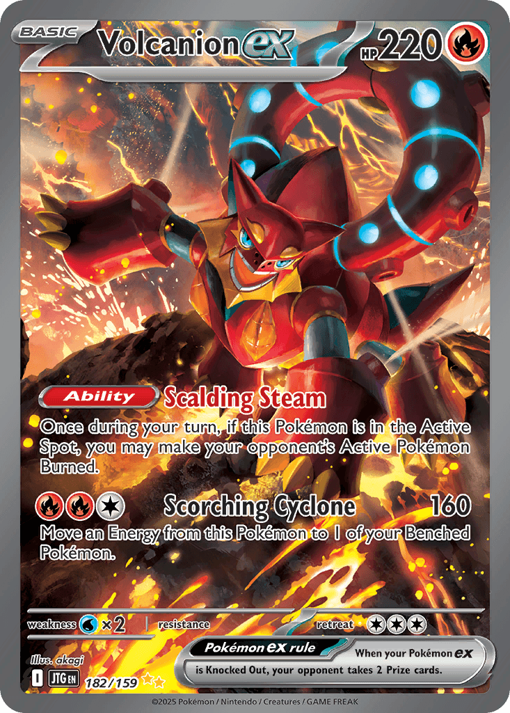Volcanion ex — Journey Together 182
