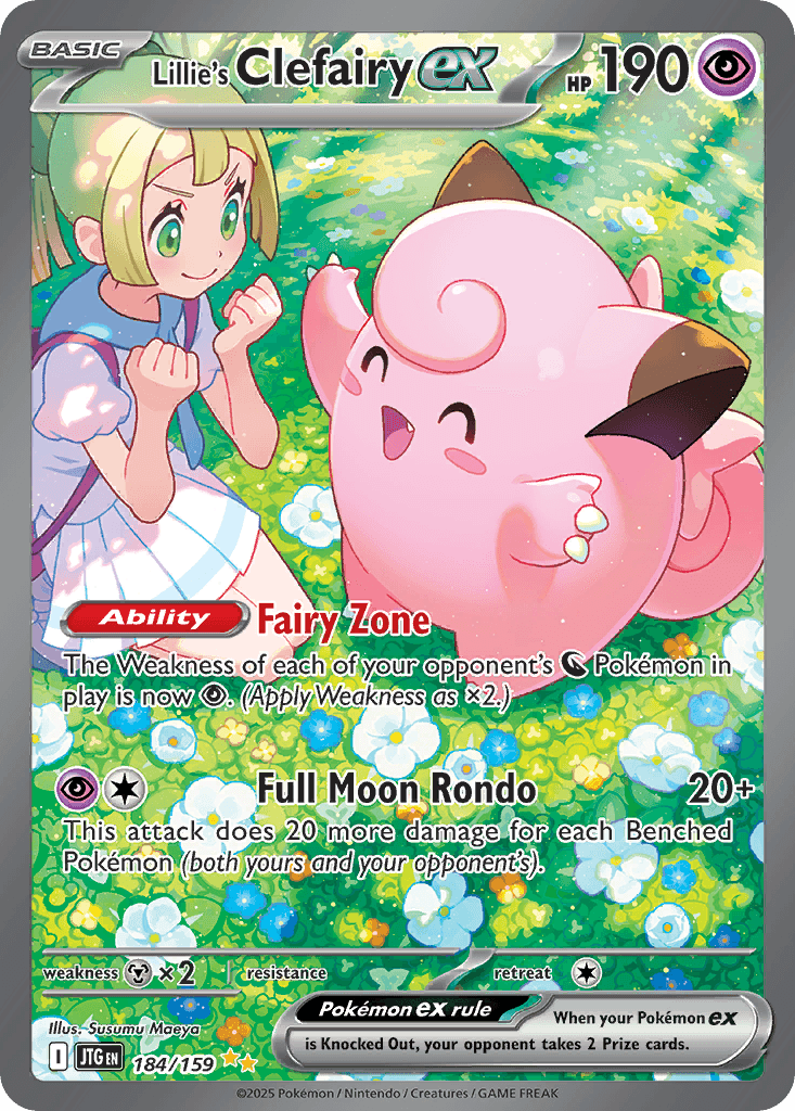 Lillie's Clefairy ex — Journey Together 184