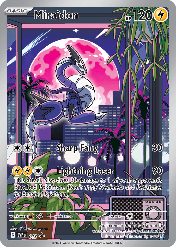 Miraidon — Scarlet & Violet Black Star Promos 13