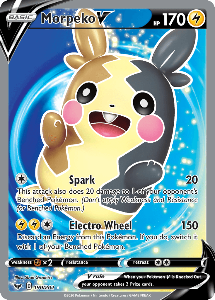 Morpeko V — Sword & Shield 190