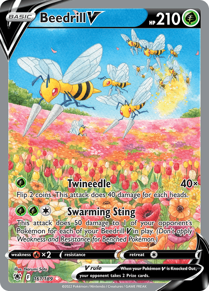 Beedrill V — Astral Radiance 161