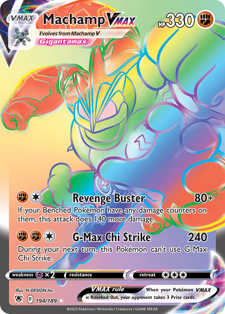 Machamp VMAX — Astral Radiance 194