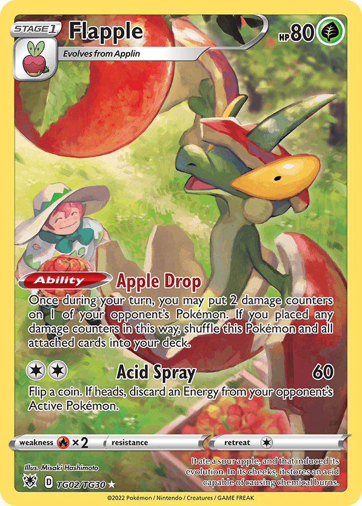 Flapple — Astral Radiance Trainer Gallery TG02