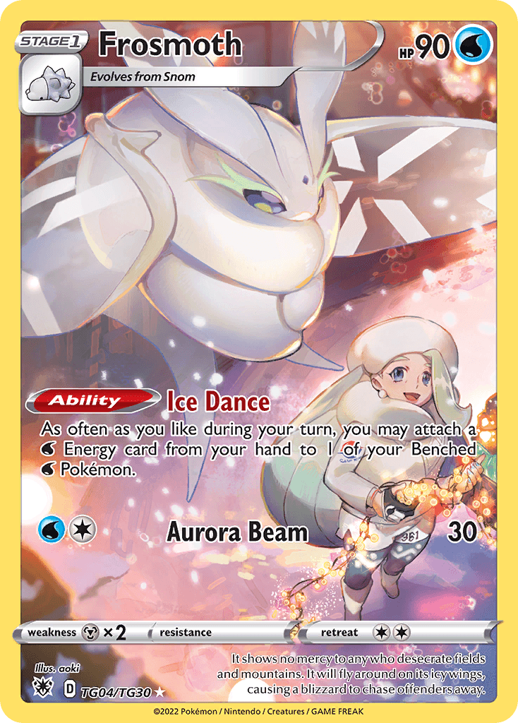 Frosmoth — Astral Radiance Trainer Gallery TG04