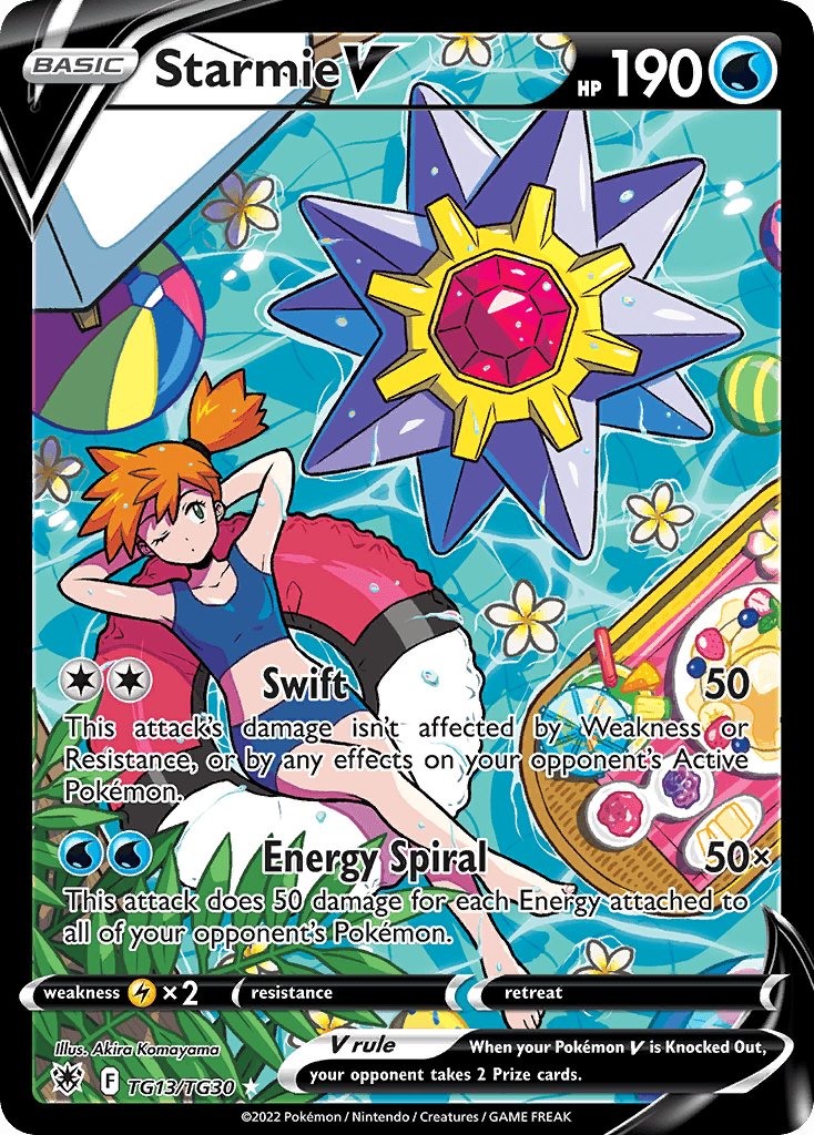 Starmie V — Astral Radiance Trainer Gallery TG13