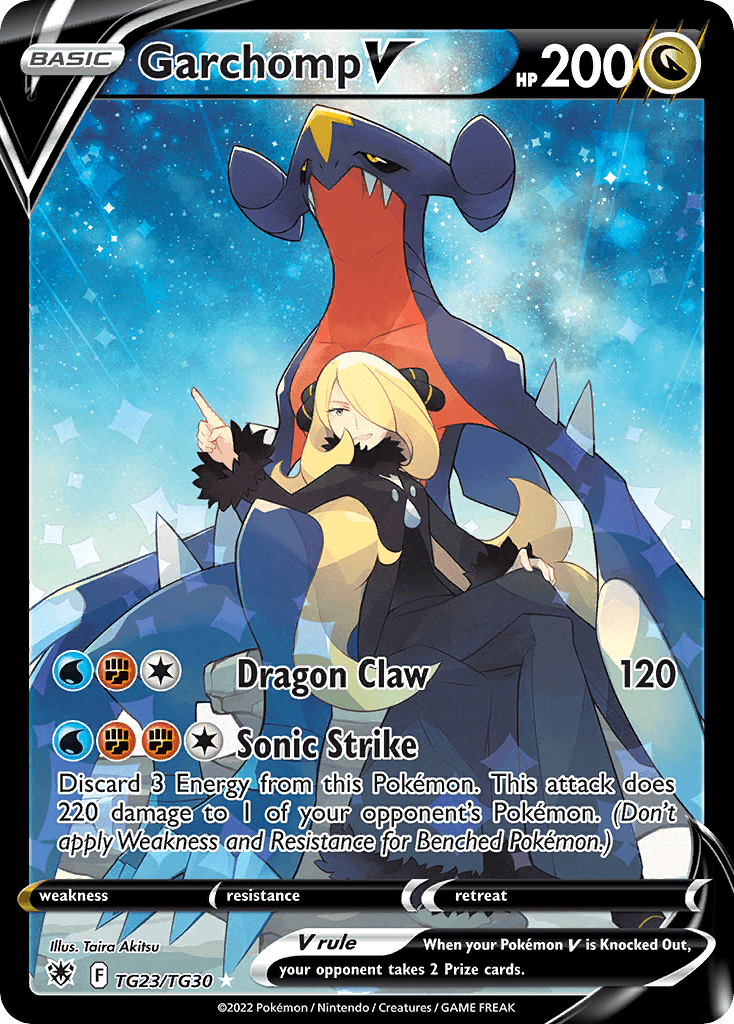 Garchomp V — Astral Radiance Trainer Gallery TG23