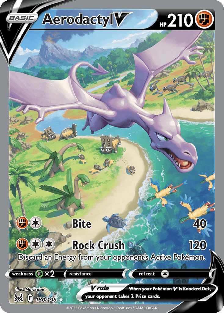 Aerodactyl V — Lost Origin 180
