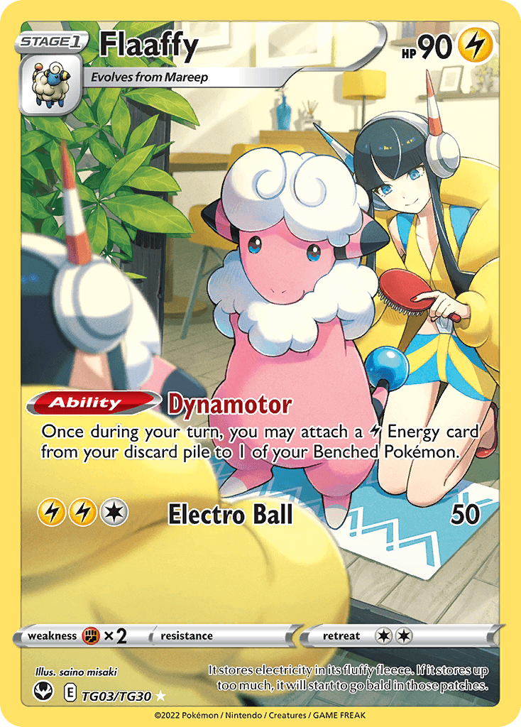 Flaaffy — Silver Tempest Trainer Gallery TG03