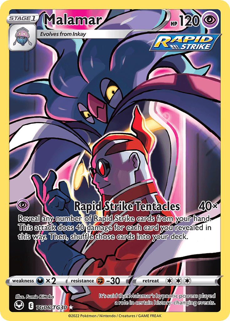 Malamar — Silver Tempest Trainer Gallery TG06