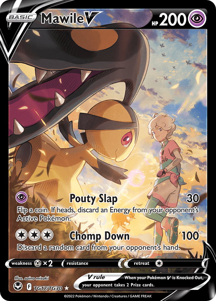 Mawile V — Silver Tempest Trainer Gallery TG17