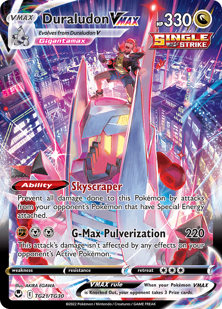 Duraludon VMAX — Silver Tempest Trainer Gallery TG21