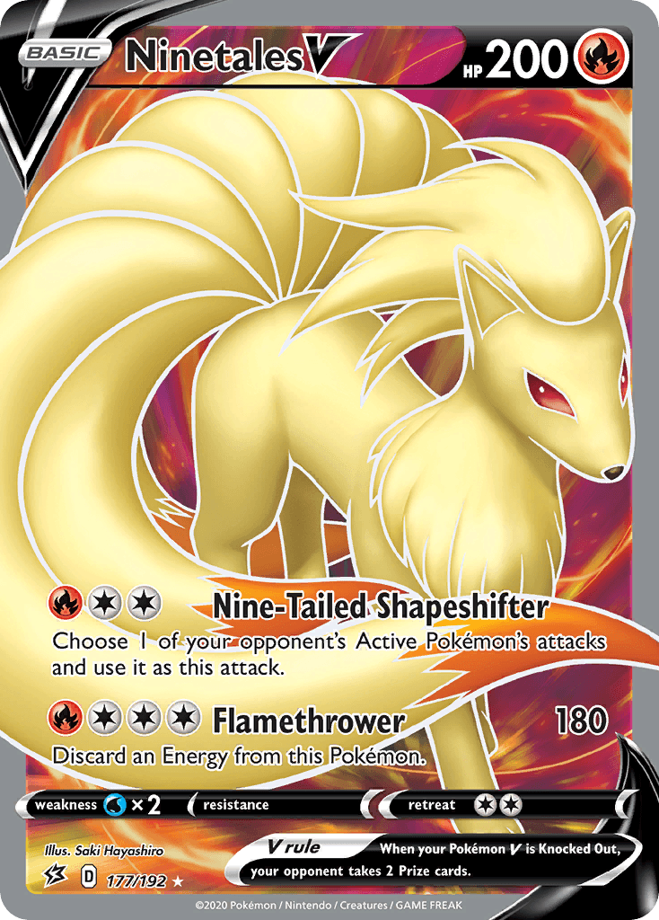 Ninetales V — Rebel Clash 177