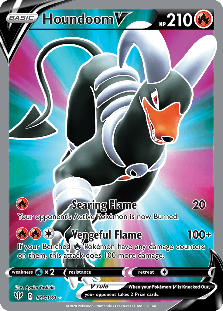 Houndoom V — Darkness Ablaze 178