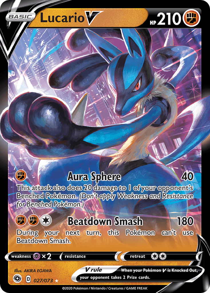 Lucario V — Champion's Path 27