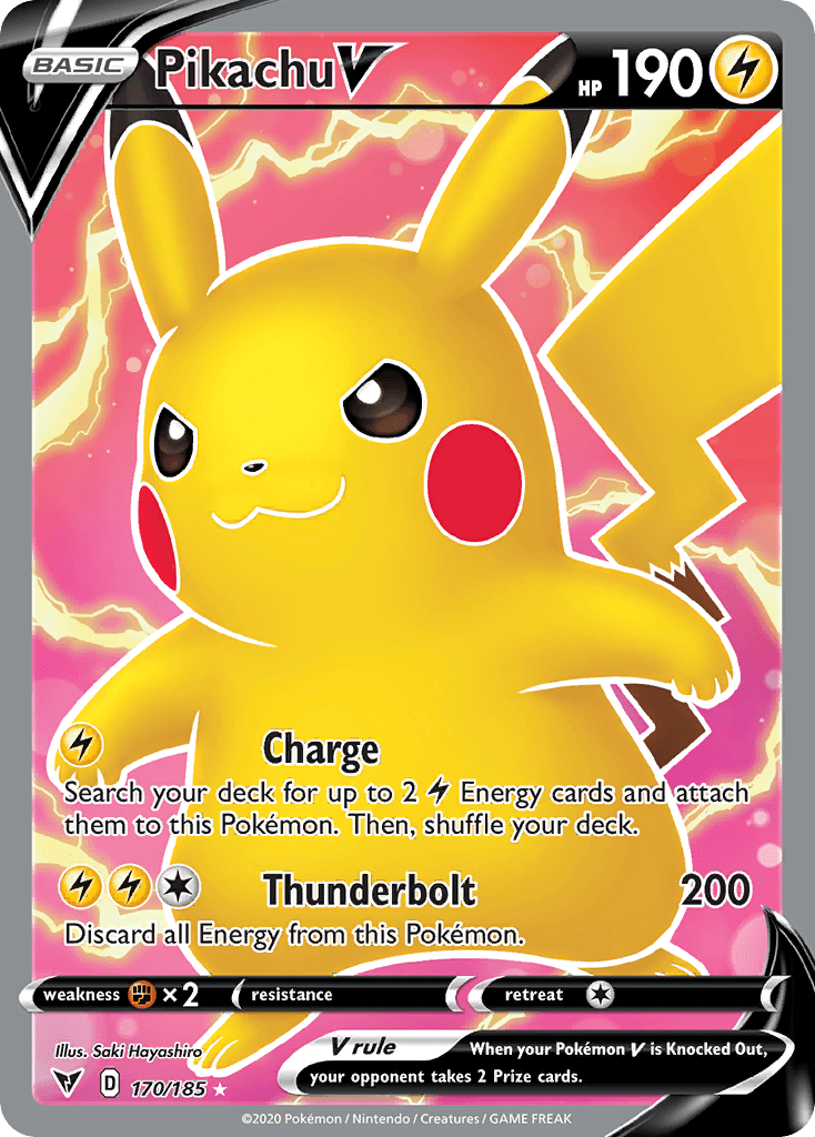 Pikachu V — Vivid Voltage 170