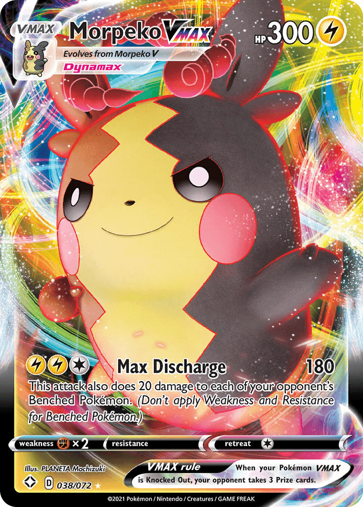 Morpeko VMAX — Shining Fates 38