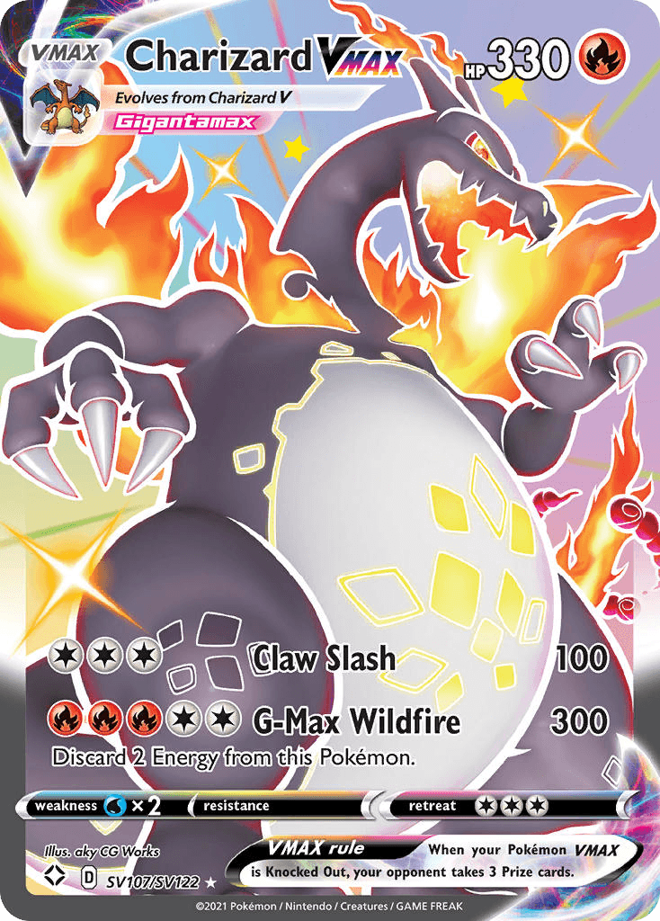 Charizard VMAX — Shining Fates Shiny Vault SV107