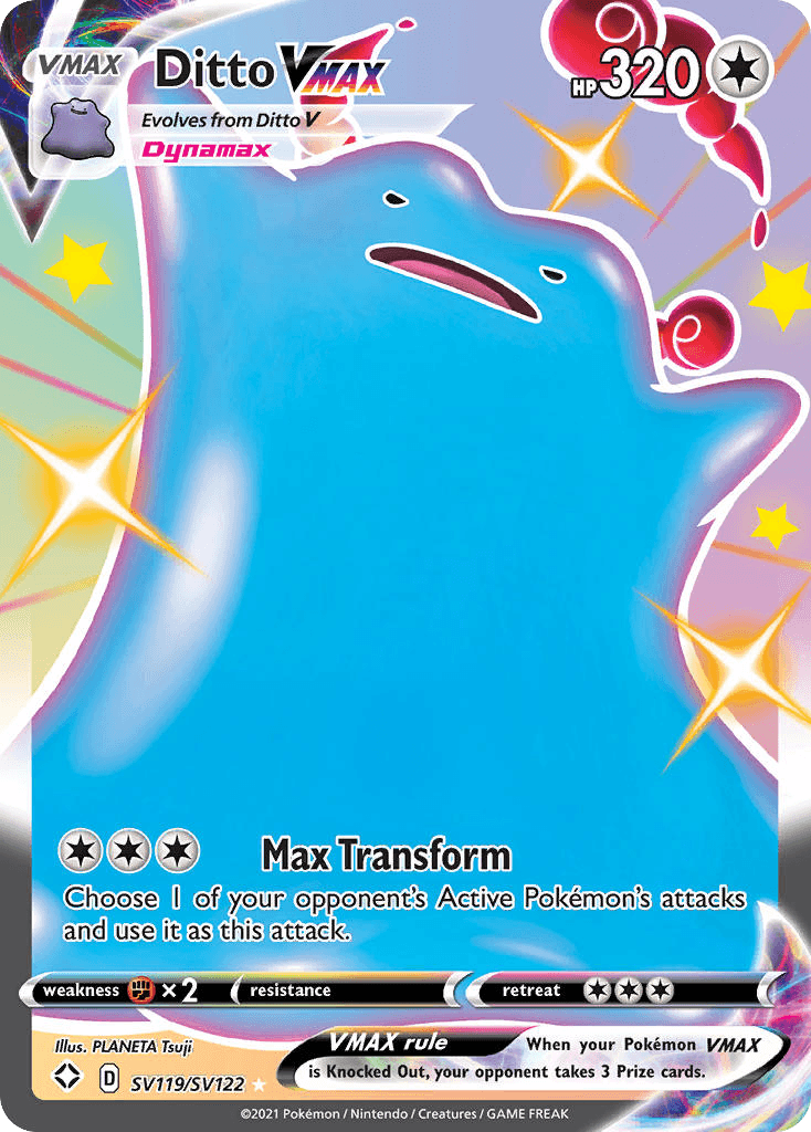 Ditto VMAX — Shining Fates Shiny Vault SV119