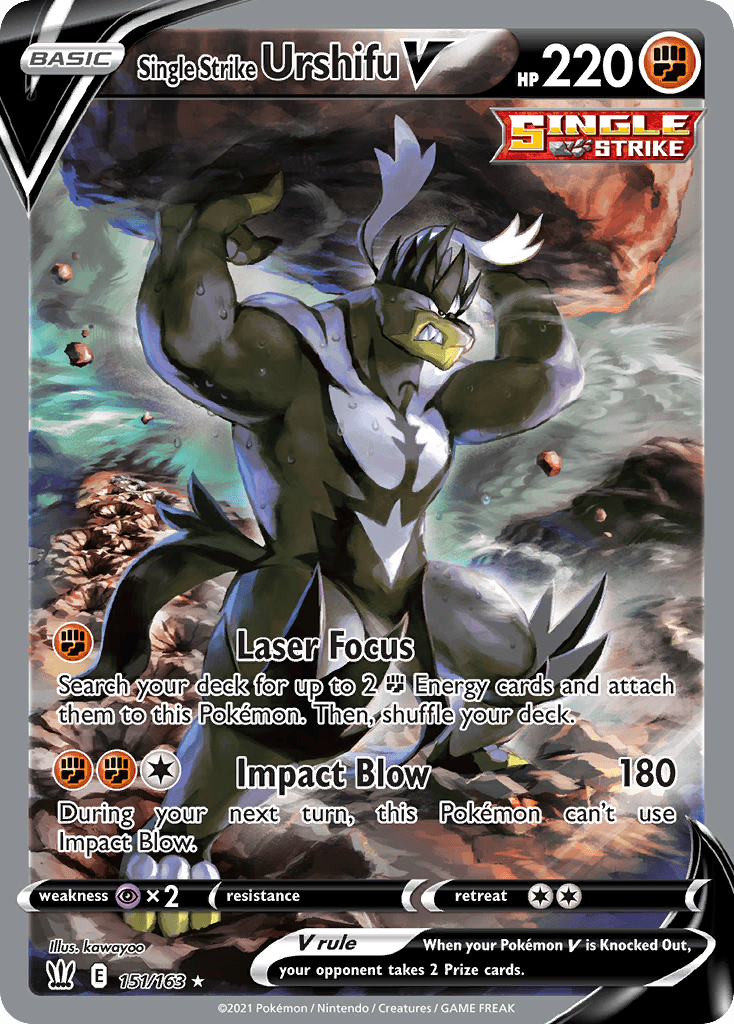Single Strike Urshifu V — Battle Styles 151
