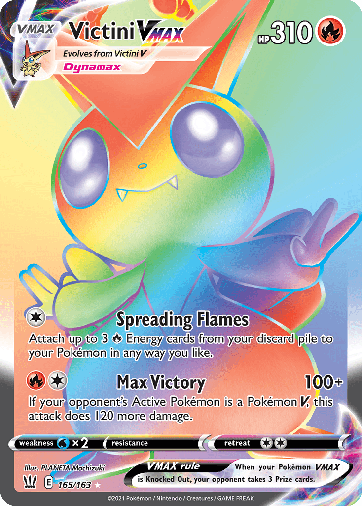 Victini VMAX — Battle Styles 165