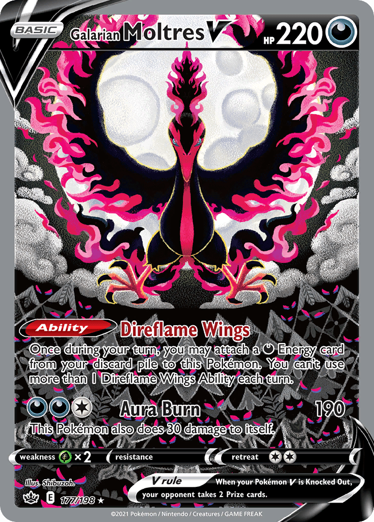 Galarian Moltres V — Chilling Reign 177