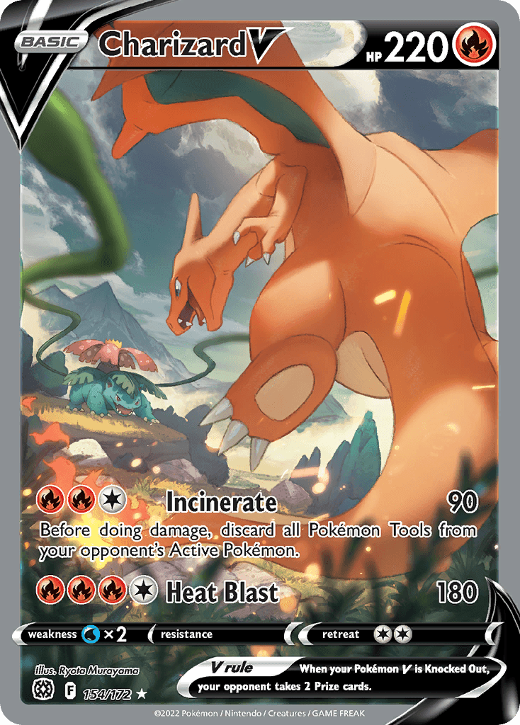 Charizard V — Brilliant Stars 154