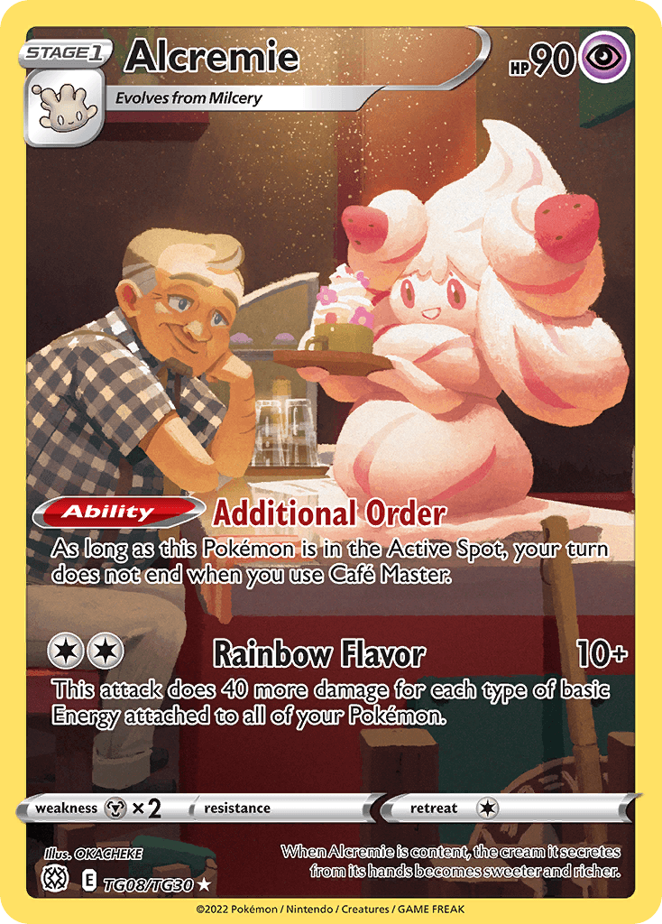 Alcremie — Brilliant Stars Trainer Gallery TG08