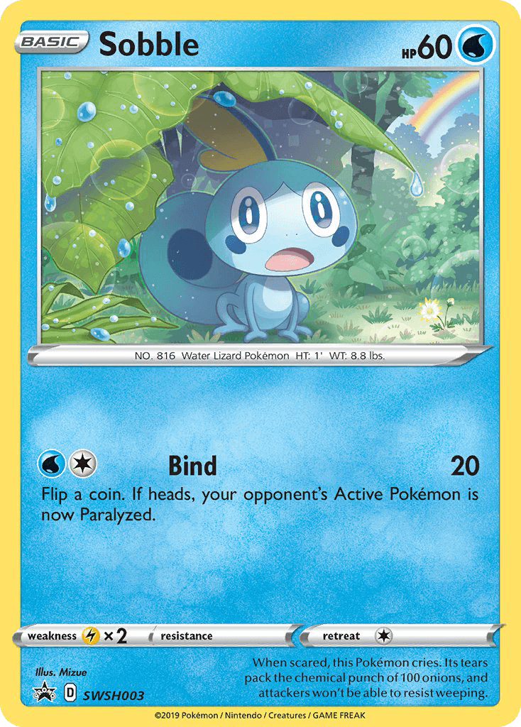 Sobble — SWSH Black Star Promos SWSH003
