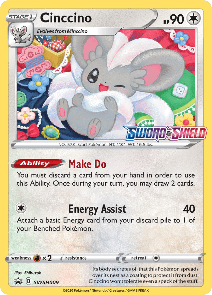 Cinccino — SWSH Black Star Promos SWSH009