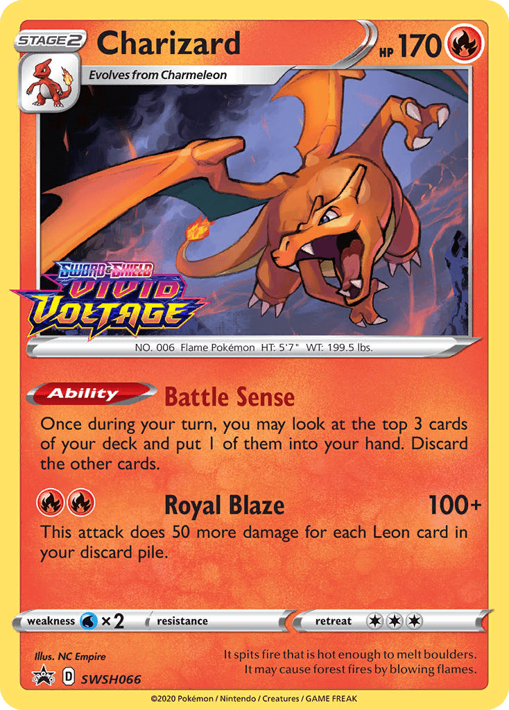 Charizard — SWSH Black Star Promos SWSH066