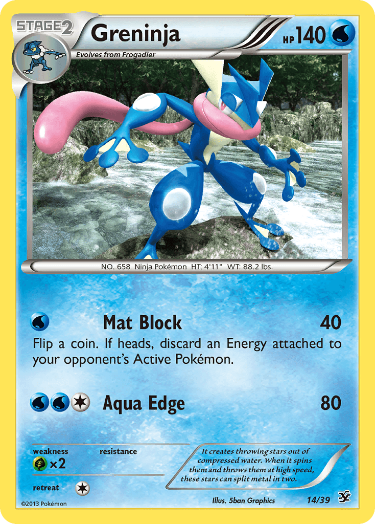 Greninja — Kalos Starter Set 14