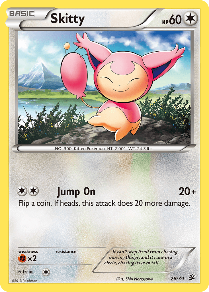 Skitty — Kalos Starter Set 28