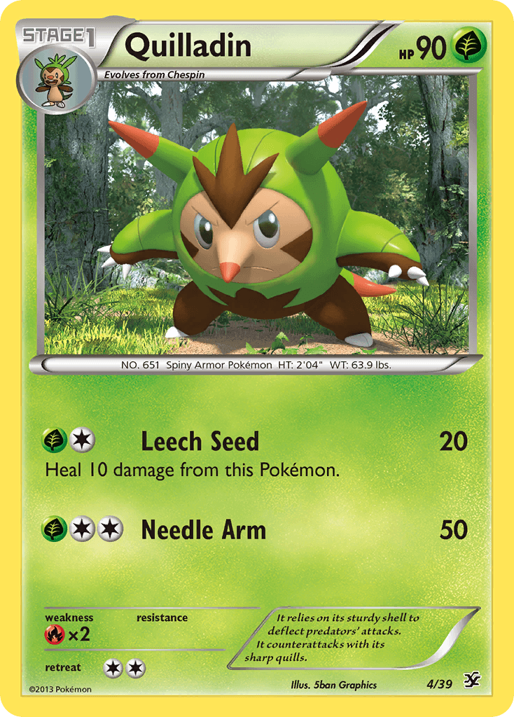Quilladin — Kalos Starter Set 4