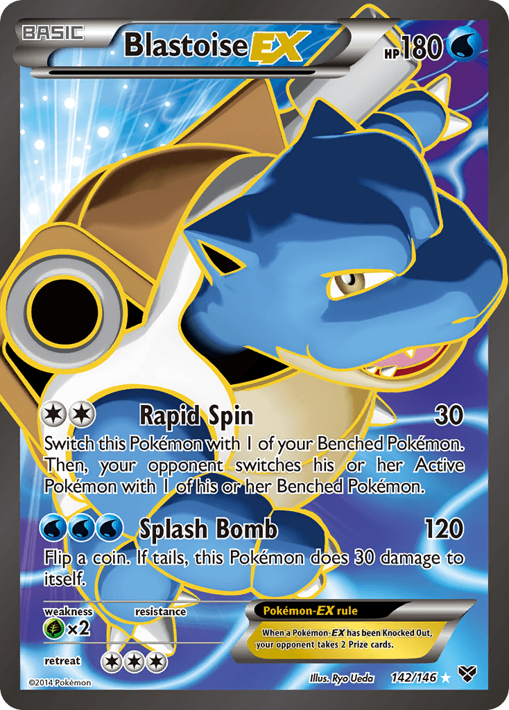 Blastoise-EX — XY 142