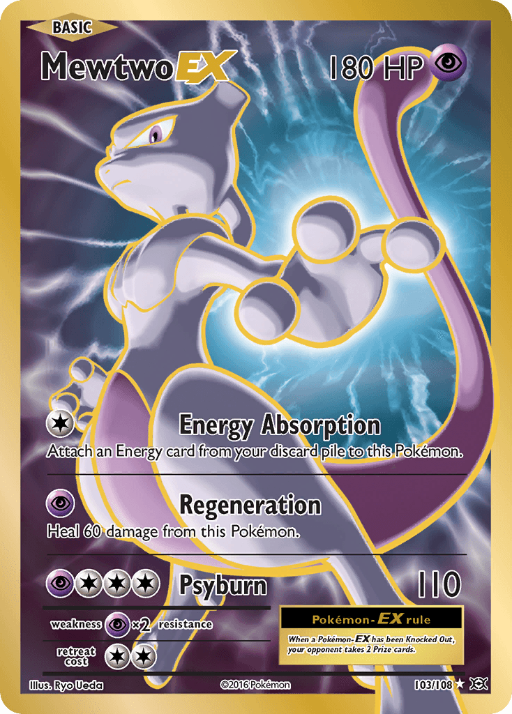Mewtwo-EX — Evolutions 103