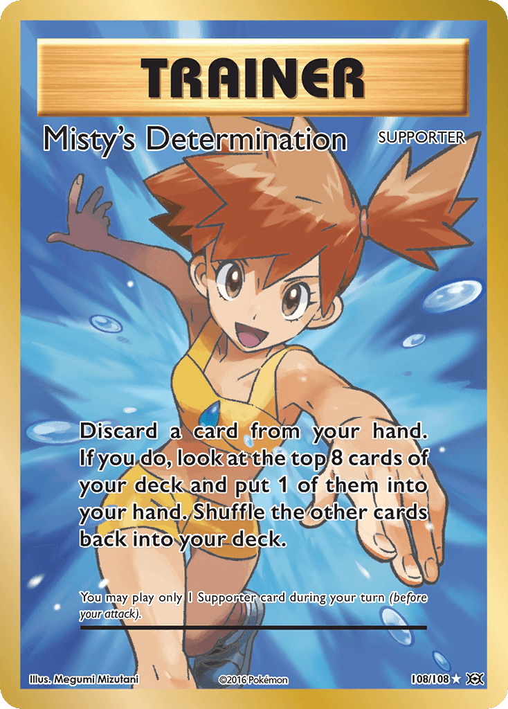 Misty's Determination — Evolutions 108