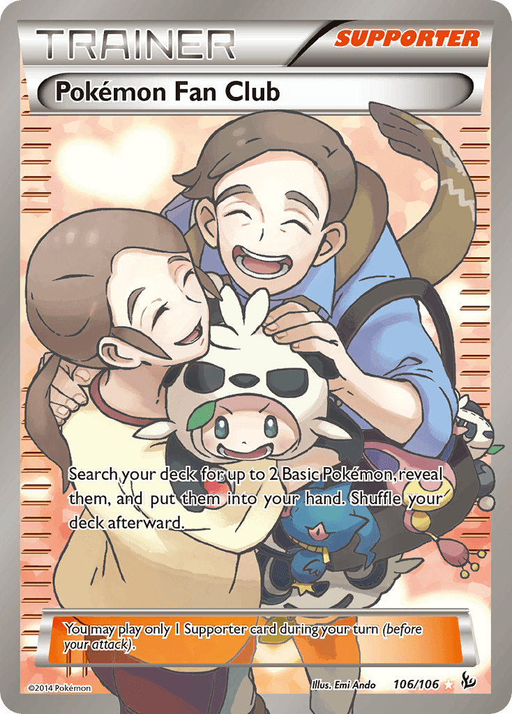 Pokémon Fan Club — Flashfire 106