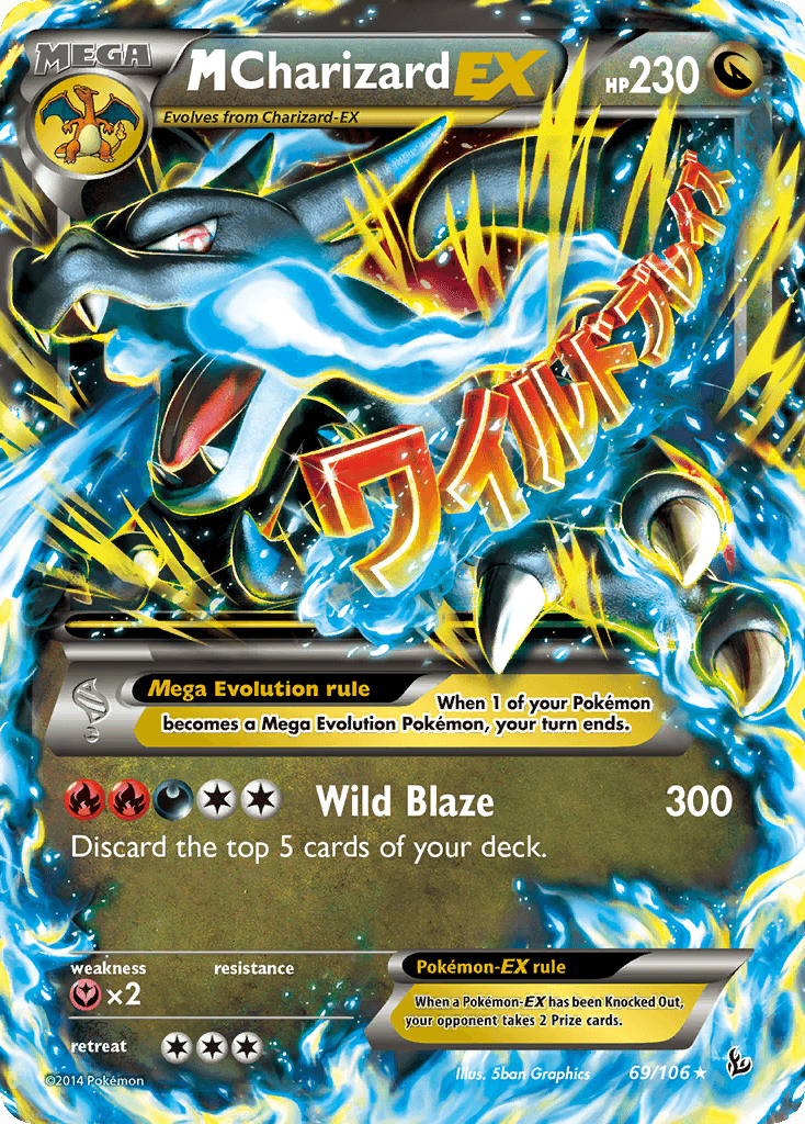 M Charizard-EX — Flashfire 69
