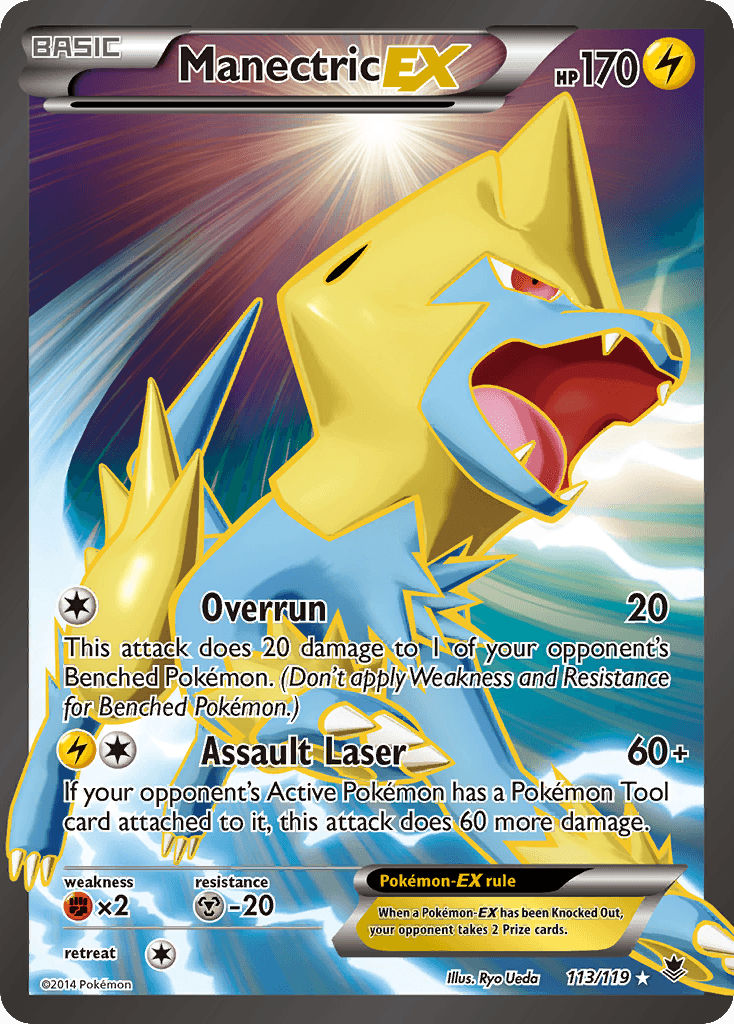 Manectric-EX — Phantom Forces 113