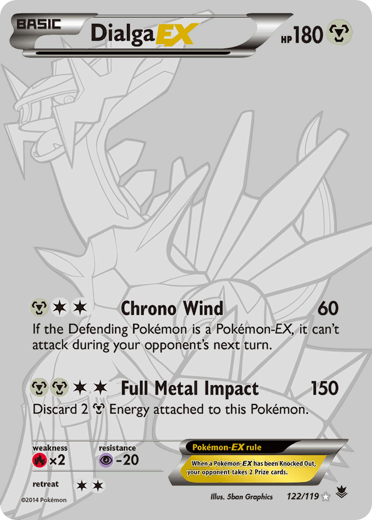 Dialga-EX — Phantom Forces 122