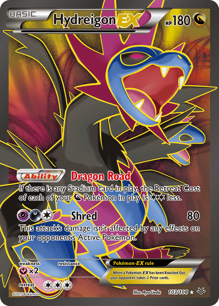 Hydreigon-EX — Roaring Skies 103