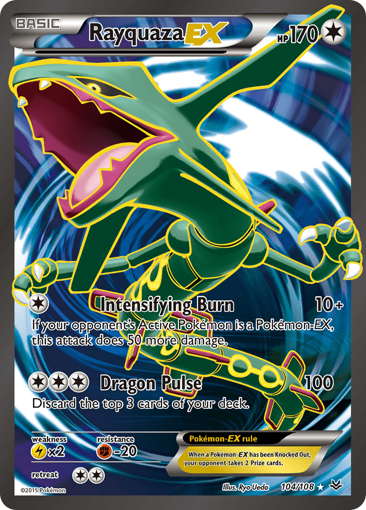 Rayquaza-EX — Roaring Skies 104
