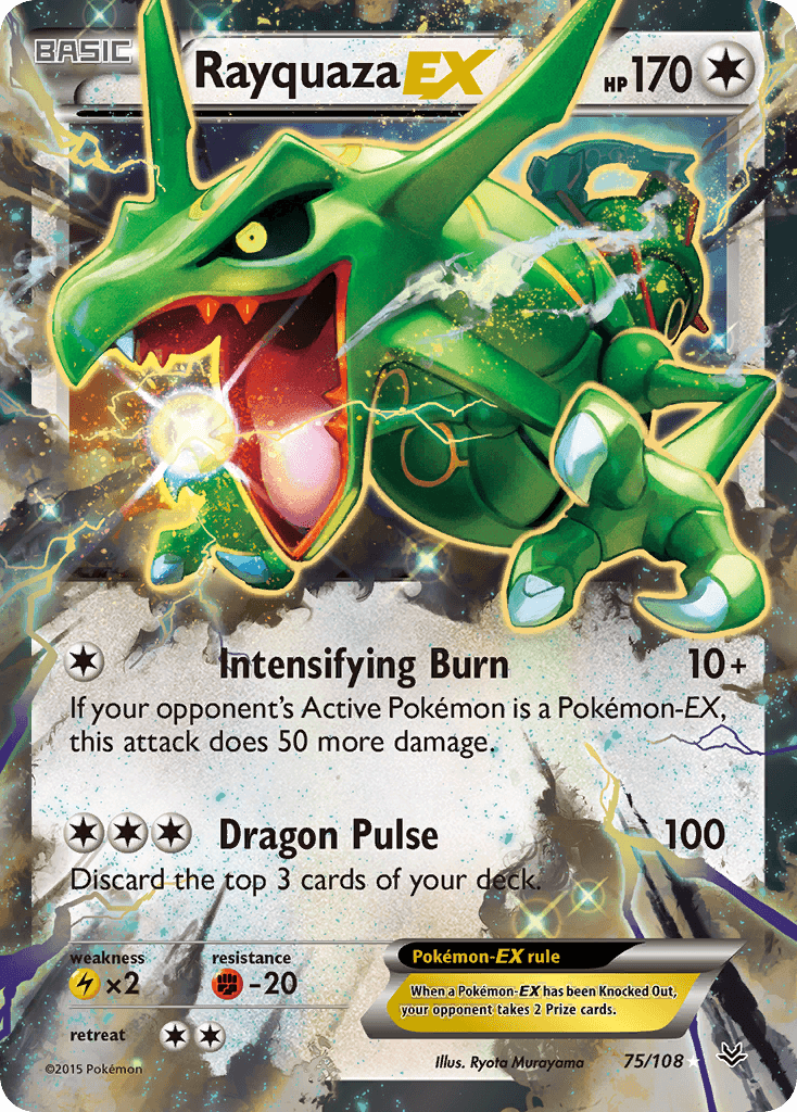 Rayquaza-EX — Roaring Skies 75