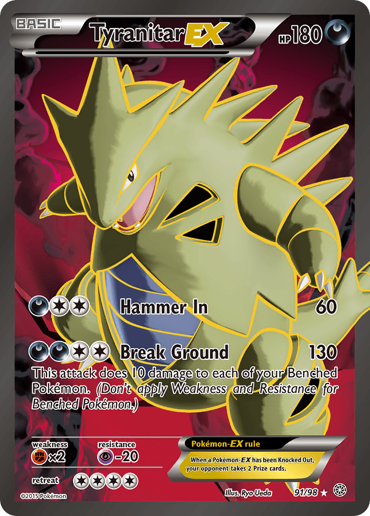 Tyranitar-EX — Ancient Origins 91