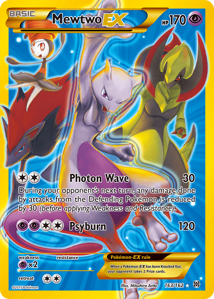 Mewtwo-EX — BREAKthrough 163
